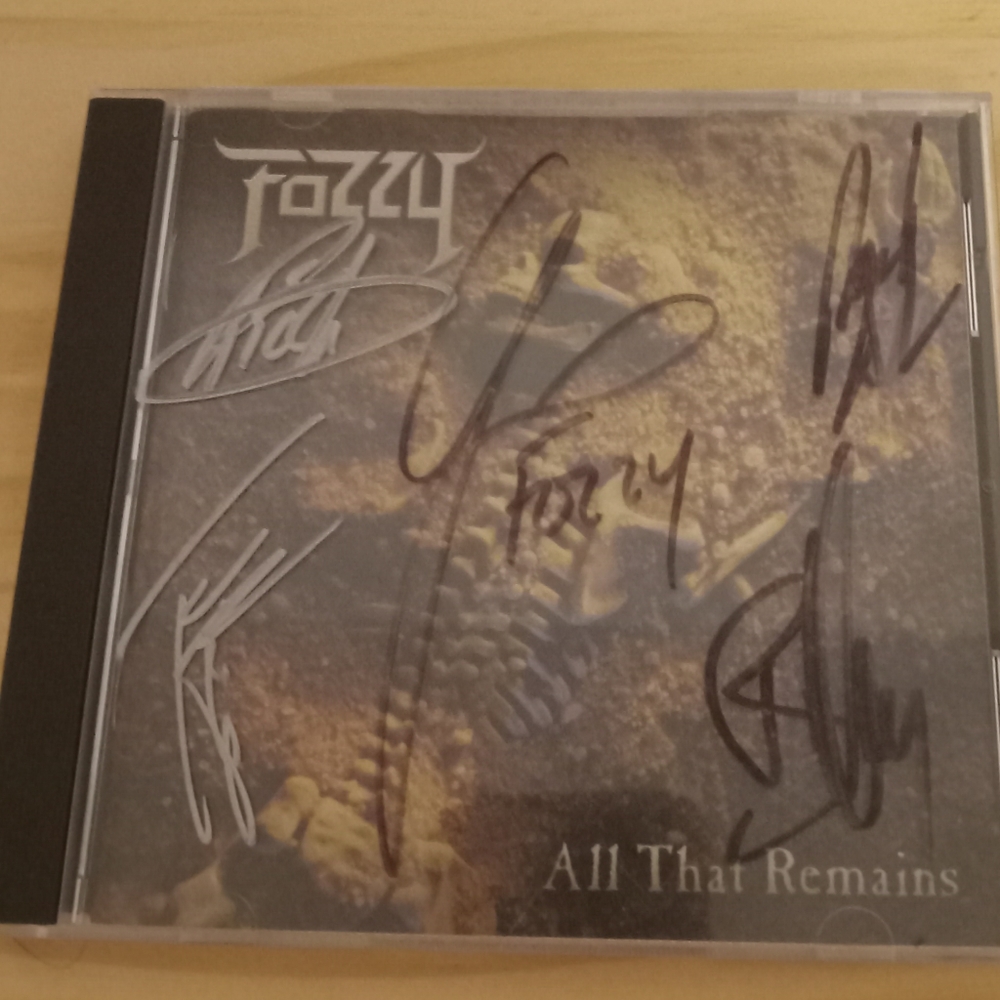 Chris Jericho autographed CD